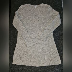 J.Jill sweater Donegal multi-colored flecks cream colored lightweight size small